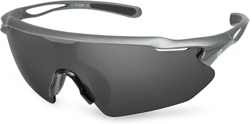 Miniatura 16 de Nordik AKSEL - Lentes de ciclismo TR90 con marco de protección UV para mujeres y hombres, gafas de sol deportivas