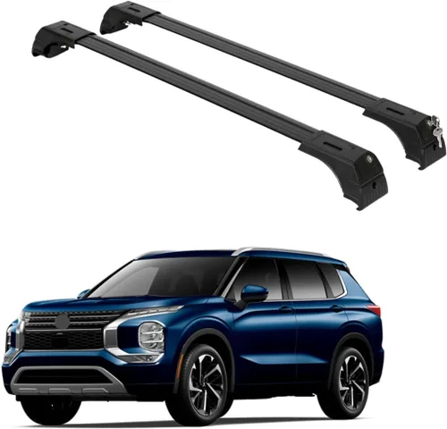 Miniatura 8 de ERKUL Barras transversales de techo para Mitsubishi Outlander Sport 2011-2026 (no apto para Outlander) Barras transversales de aluminio