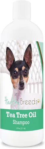 Miniatura 125 de Healthy Breeds Doberman Pinscher Champú de aceite de árbol de té, formulado para piel seca e irritada, reduce la caspa, aroma a gaulteria, 8 onzas