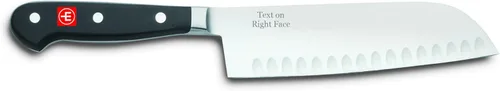 Miniatura 2 de Wusthof Classic - Santoku de 7 pulgadas con borde hueco con grabado personalizado