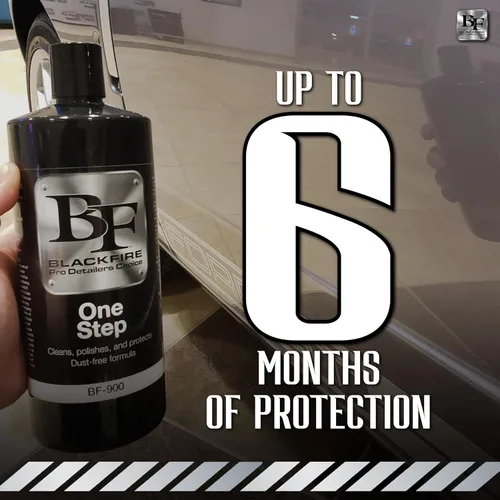 Blackfire Pro Detailers Choice | Corrección de pintura y sellador todo en uno | Removedor de remolinos, pulido y protección de larga duración |