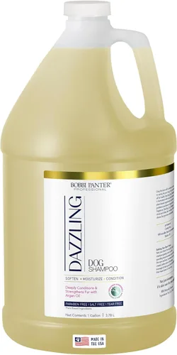 Miniatura 24 de Bobbi Panter Champú para perros para aliviar la picazón de árbol de té, lavanda y linaza, fórmula natural calmante para piel irritada e irritada