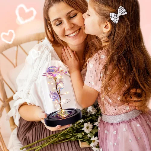 Miniatura 2 de Childom Regalos de flores para el día de la madre, para mamá, abuela, regalos de cumpleaños para mujeres, regalos de San Valentín para ella, mamá