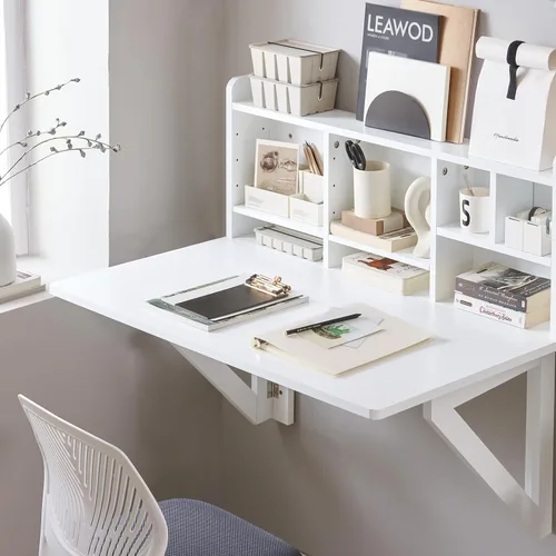 Miniatura 6 de Haotian Murphy FWT20-HG - Mesa plegable para cocina y comedor, color gris