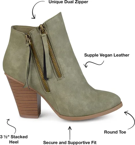 Miniatura 2 de Journee Collection Womens Double Booties