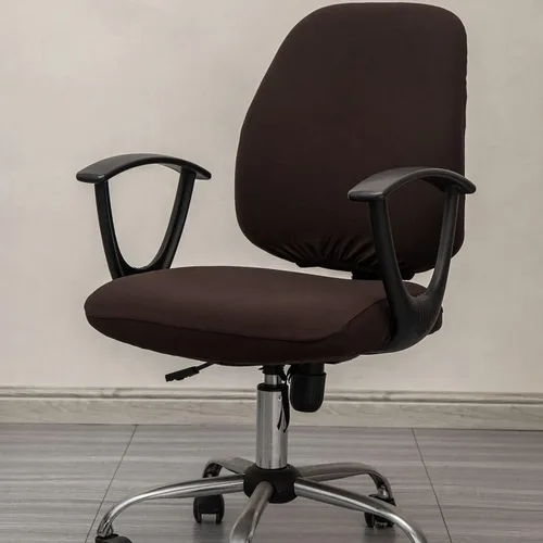 Miniatura 12 de Melaluxe - Funda para silla de oficina de computadora, funda universal protectora y elástica, cubierta elástica para silla giratoria (Rojo)