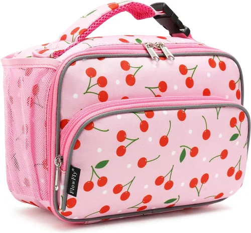 Miniatura 15 de FlowFly Lonchera para niños, bolsa suave aislada, mini hielera para el regreso a clases, kit de bolsa térmica para comidas, para niñas, niños, Avión
