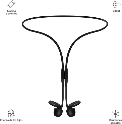Miniatura 2 de Loop Cable conector oficial para tapones para los oídos Loop - Cable de seguridad magnético resistente a tirones - Carbón