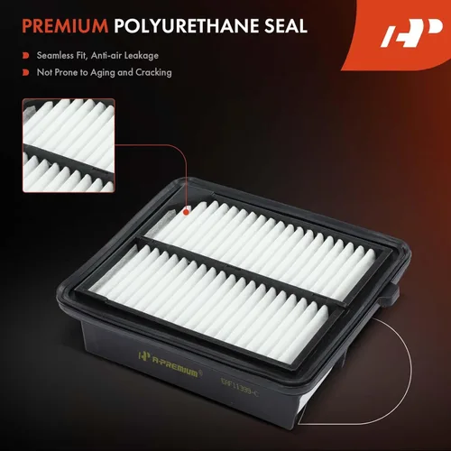 Miniatura 5 de A-Premium Filtro de aire de motor de 2 piezas compatible con el modelo Honda - Accord 2014-2015 2017-2023 (solo híbrido), CR-V 2020-2022