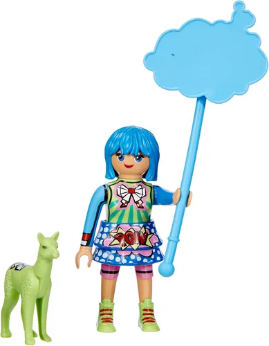 Miniatura 2 de Playmobil EverDreamerz Comic World Clare con dije de avión de papel y 7 sorpresas