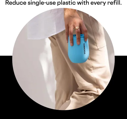 Miniatura 5 de Corkcicle Vaso de vino sin tallo, mantiene las bebidas frías durante 6 horas, acero inoxidable con triple aislamiento, base antideslizante, regalo