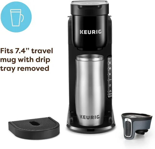 Miniatura 5 de Keurig K-Express Cafetera de Una Sola Porción – Opción de Preparación Fuerte, Depósito de 42oz, Diseño Elegante para Entretenimiento y Regalos Negro