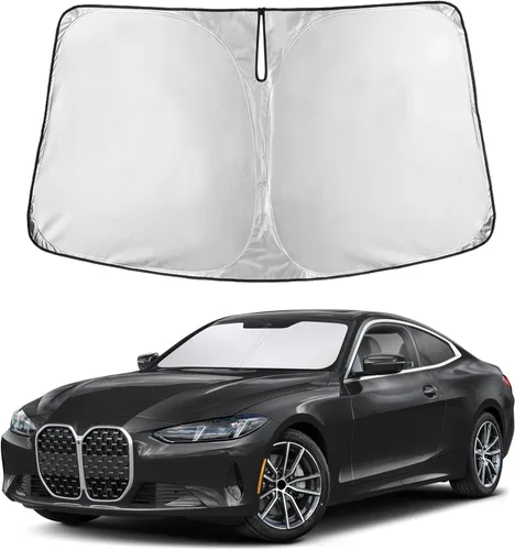 Miniatura 256 de EcoNour Parasol para parabrisas compatible con Hyundai Tucson 2016-2019 2020 2021, visera solar para parabrisas delantero y ventana, bloqueador