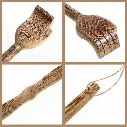 Miniatura 9 de Rascador de espalda de madera, rascador de espalda de madera tradicional para hombres