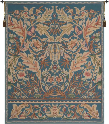 Charlotte Home Furnishings Inc - Tapiz belga mediano para colgar en la pared Acanthus III | Decoración de pared inspirada en la naturaleza | 33 x 40