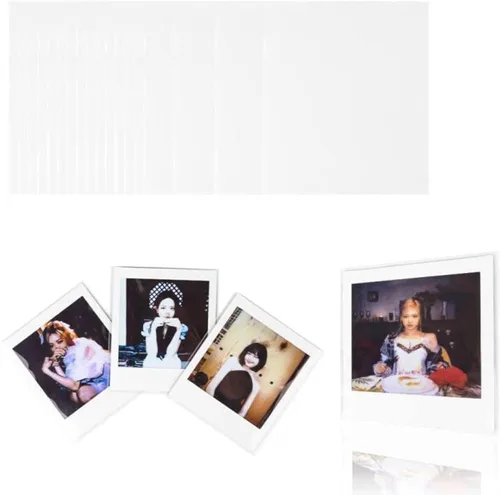 Paquete de 100 fundas polaroid Kpop, funda ultra transparente y gruesa, funda protectora de 200 micrones, funda protectora perfecta para Kpop