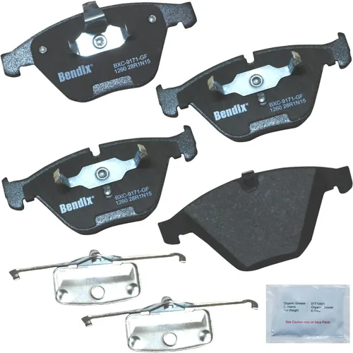 Miniatura 410 de Pastillas de freno delanteras cerámicas Bendix Priority1 CFC2302 para Hyundai Elantra 2021, Sonata 2022-2020, Kia K5 2023-2021