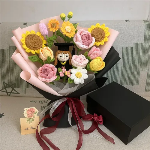 Miniatura 6 de Caja de regalo mediana negra con tapa, cinta, bolsa de regalo y tarjeta de felicitación, 9.4 x 7 x 3 pulgadas, cierre magnético, ideal