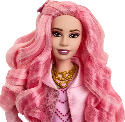 Miniatura 4 de Mattel Disney Descendants: The Rise of Red Fashion Doll & Accessory, Bridget, Young Queen of Hearts con ropa inspirada en la película y cupcake
