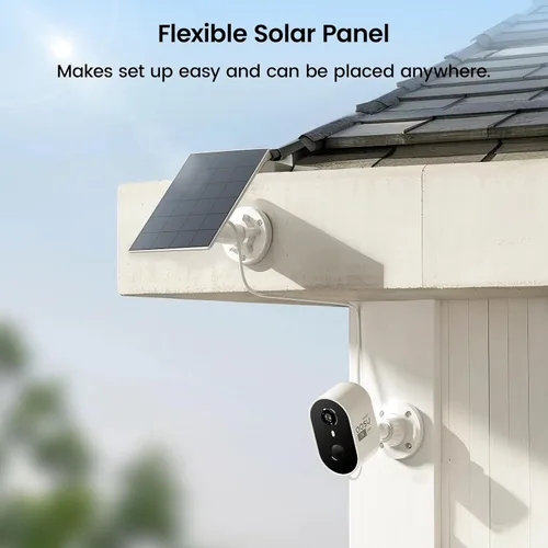 Miniatura 9 de aosu Cámaras de seguridad solar 2K inalámbricas para exteriores, cámara solar para exteriores para seguridad del hogar, cámara WiFi con visión