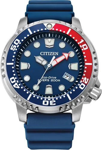 Miniatura 11 de Citizen Promaster Dive Eco-Drive Watch, 3-Hand Date, ISO Certified, Luminous Hands and Markers, Rotating Bezel