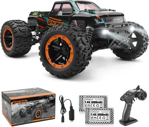 HAIBOXING Coches RC 16889, Coche de control remoto 1:16 para adultos, camiones RC de alta velocidad 36km/h RTR RC Crawler 2.4G todo terreno