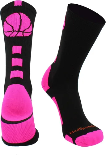 Calcetines de baloncesto para niños, niñas, hombres, mujeres, calcetines atléticos, tallas para jóvenes y adultos, fabricados en los Estados Unidos