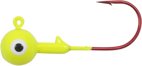 Miniatura 14 de Northland Tackle Cabezas de pesca con bolas de goma para lucioperca, lubina, trucha, cangrejo y panfish - 22 colores de señuelo, paquetes a granel