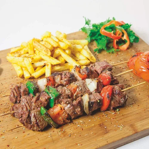 Miniatura 4 de Fu Store Brochetas de bambú de 6 pulgadas, paquete de 100 palitos de bambú, brochetas Shish Kabob, parrilla, aperitivo, fruta, maíz, fuente
