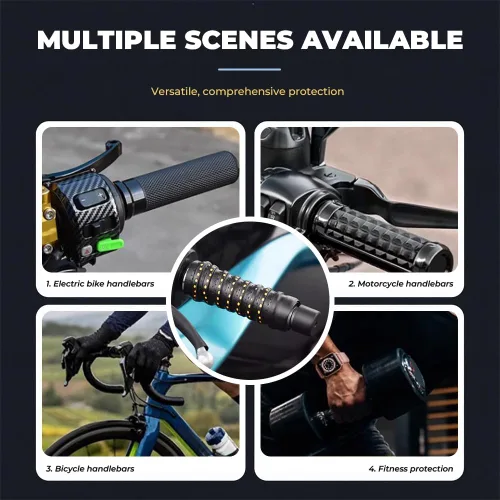 Miniatura 4 de Motorcycle Handlebar Tape for Honda Africa Twin 750 XRV RD07 Africa Twin 750 - Pack of 2 Breathable PU Handlebar Tape, Non-Slip & Waterproof