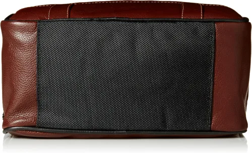 Miniatura 4 de Dopp Sillín de campo para hombre con cremallera múltiple, kit de viaje de cuero, Marrón