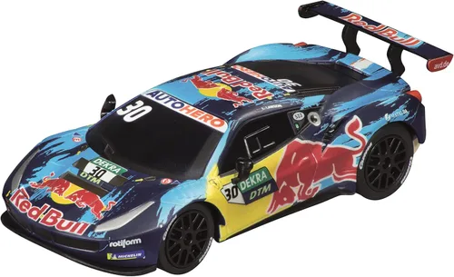 Carrera 64197 Ferrari 488 GT3 Red Bull AF Corse No.30 Escala 1:43 Ranura analógica Coche Carreras Vehículo GO Slot Car Toy Race Track Sets