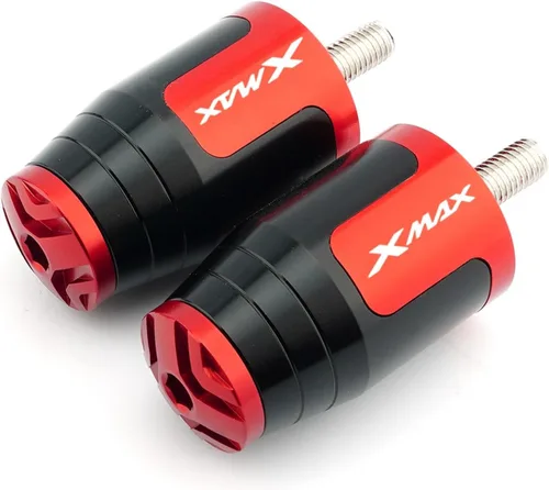 Miniatura 3 de 1 par de empuñaduras de motocicleta para Yamaha Xmax 125 250 300 400 CNC manillar mano agarre cubierta Xmax125 Xmax250 7/8 pulgadas 0.866 in