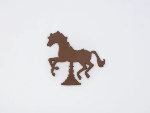 Generic Cortador de galletas de caballo carrusel 266-I019 (1 pieza)