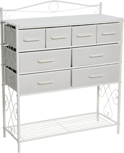 Miniatura 22 de Household Essentials - Cómoda de 8 cajones y mesa de entrada, colección Victoria Fresno