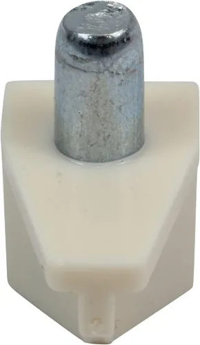 Miniatura 7 de Rok Hardware - Soporte de estante de 0.197 in de color crema almendra para estante de acero, clavija de acero para armario de cocina, estantes