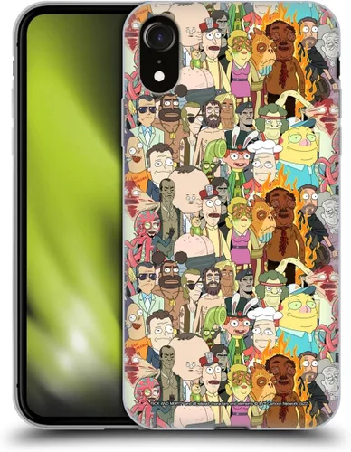 Miniatura 173 de Head Case Designs Funda de gel con licencia oficial de Rick and Morty Aliens Season 3 [protección de grado militar] compatible con Apple iPhone 12