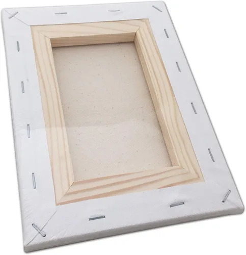 Miniatura 5 de LWR CRAFTS Lienzo estirado de 4 x 6 pulgadas, paquete de 6
