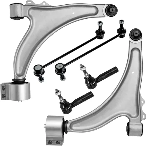 Miniatura 265 de Detroit Axle - Kit de extremo delantero para Chrysler 300 Dodge Charge Challenger 2011-2023, 2 brazos de control inferiores traseros 2 rótulas