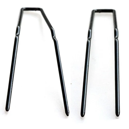 Miniatura 15 de Horquillas para moño ROCST Bobby Pins Clips para ballet mujer niña peluquería salón (2 pulgadas, marrón, 12 piezas) (negro, 2 pulgadas