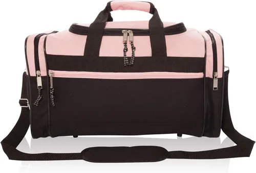 Miniatura 2 de Bolsa de lona, de DALIX, para el gimnasio, para viajar, 17 pulgadas