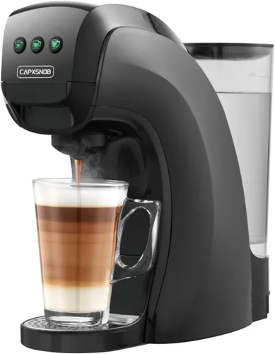 Miniatura 11 de Warriors1 - Cafetera de una sola porción para Keurig K Cup, máquina de café espresso para Nespresso Original, cápsulas Dolce Gusto, café molido