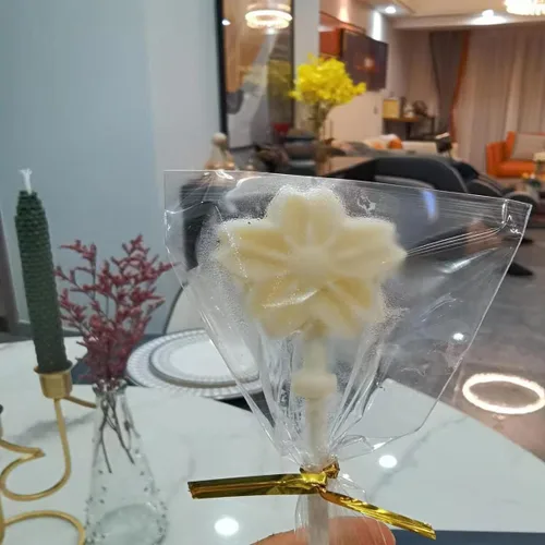 Miniatura 6 de Molde de silicona para piruletas de flores: el molde de piruleta de chocolate se puede utilizar para hacer una variedad de dulces hechos a mano como