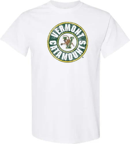 Miniatura 56 de UGP Campus Apparel AS04 - Camiseta con logotipo de círculo envejecido