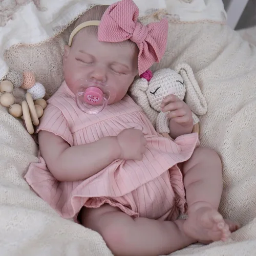 Miniatura 9 de EKOKIZ Ropa de muñecas Reborn para bebé, ropa de bebé niño perfectamente lindos, trajes de muñecas recién nacidas de 17 a 20 pulgadas, accesorios
