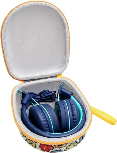 Funda de auriculares para niños compatible con Elecder i37 / Noot K11 / iClever BTH12 / HS19 / BTH26 / JoySpark-T5 / Candy Bila BH03 / Monster