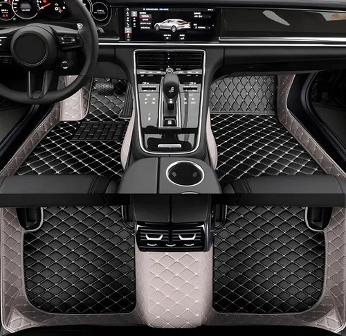 Miniatura 21 de Alfombrillas de Piso de Automóvil de Ajuste Personalizado por SARAHS - Cuero PU Impermeable de Cobertura Completa para la Mayoría de Automóviles