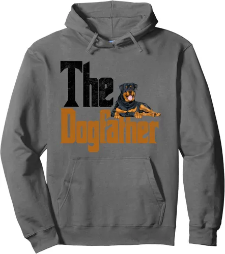 Miniatura 8 de Rottweiler - Sudadera con capucha para perro, papá, perro, perro, papá, padre y rottie