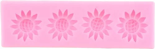 Miniatura 8 de Moldes de silicona para fondant de girasol para decoración de tartas, decoración de cupcakes, caramelo y goma de mascar de chocolate, arcilla