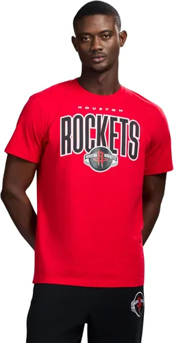 Miniatura 48 de GAME 7 NBA Camiseta de Hombre GAME 7 X NBA con Licencia Oficial de Gráficos de Manga Corta Ligera Clásico Cuello Redondo de Algodón marino
